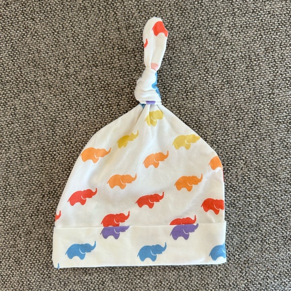Cute Rainbow Elephant Infant/baby hat - Picture 2 of 2